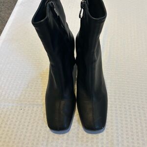 DKNY Black Heeled Boots